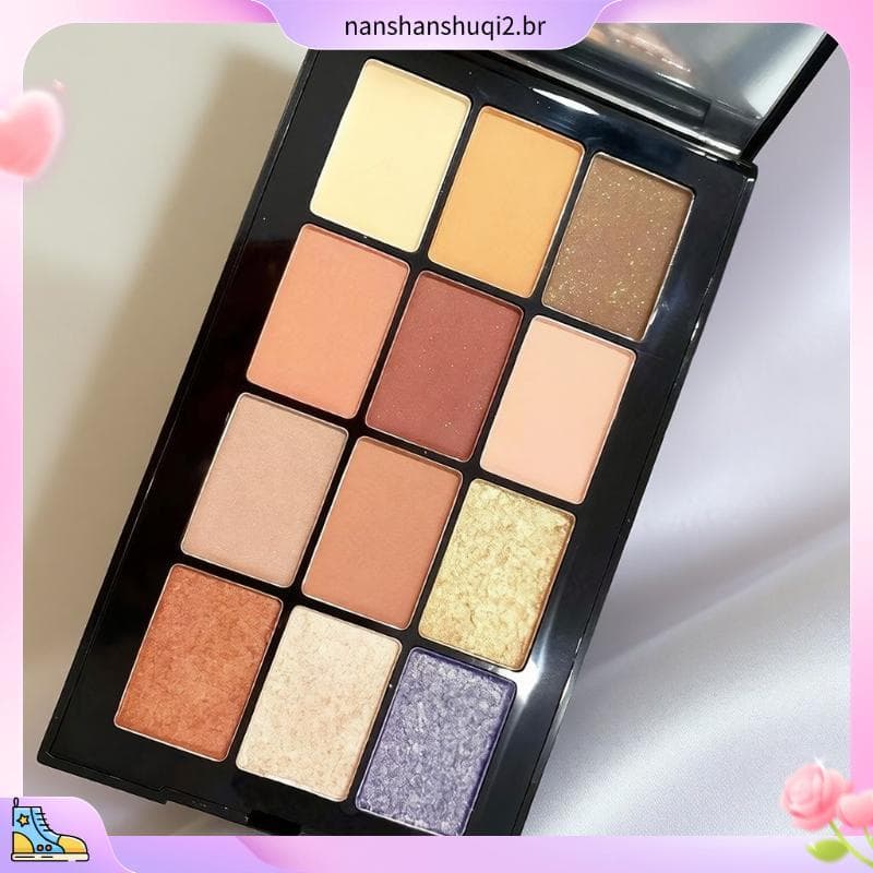 Hold live paleta de sombra de tinta de veludo de bordo vermelho fosco folha de bordo tijolo de abóbora seco rosa vermelh