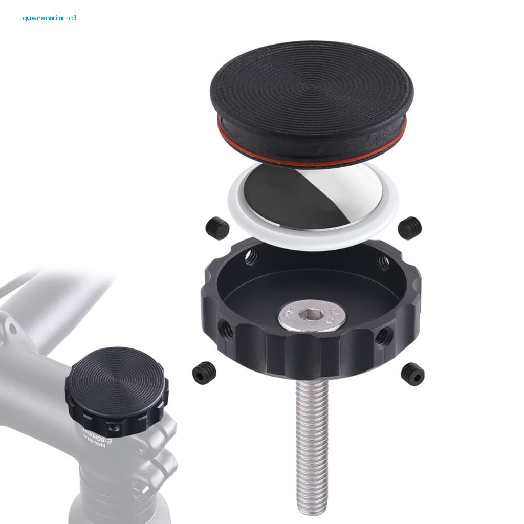 Bicycle Locator Holder Bowl Set Cover Universal Headset for Airtag Mtb Road Mountain Bike Front Fork Stem Anti-lost Trac