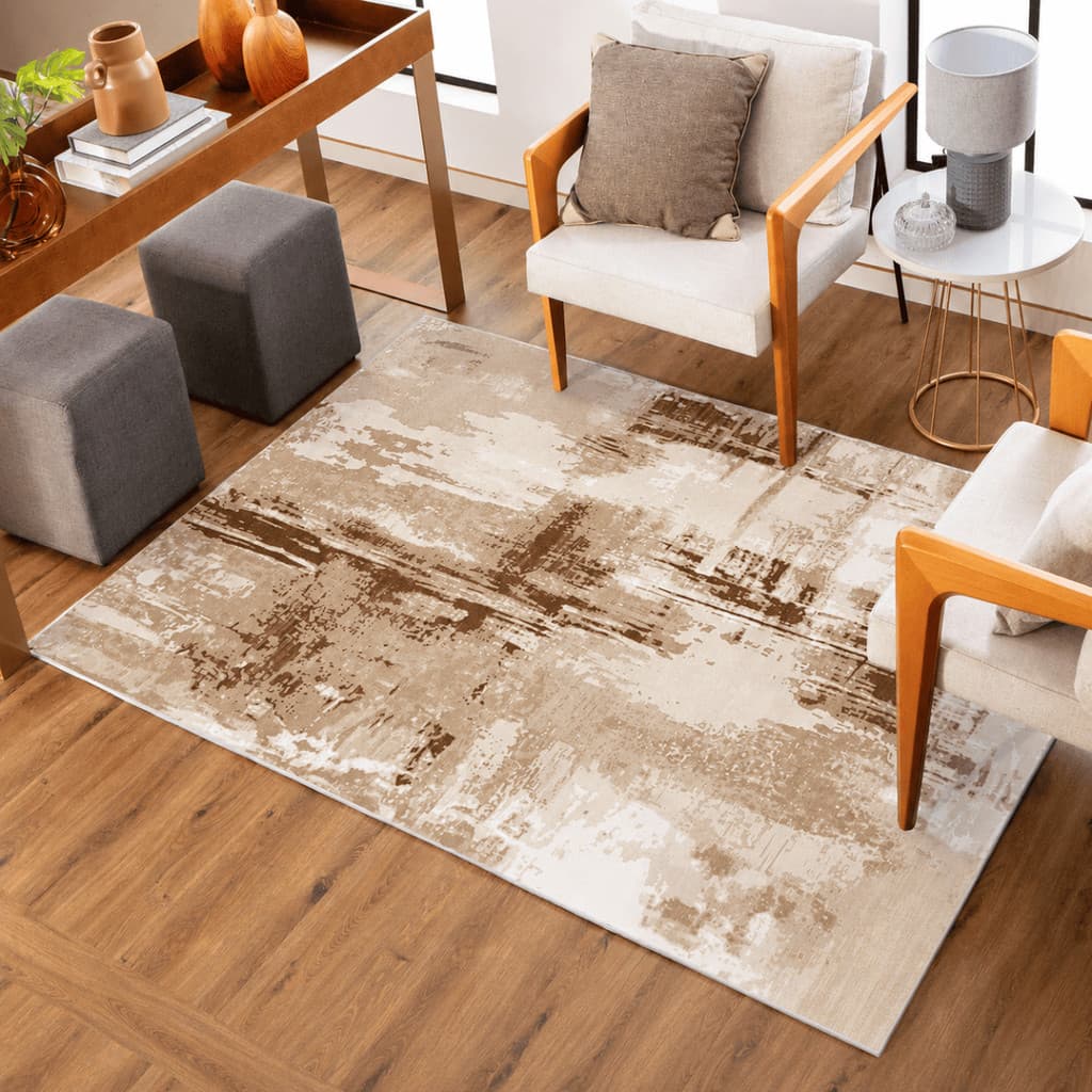 Tapete Sala Quarto Antiderrapante 2,00m x 1,40m Grande Moderno Premium Varias Estampas