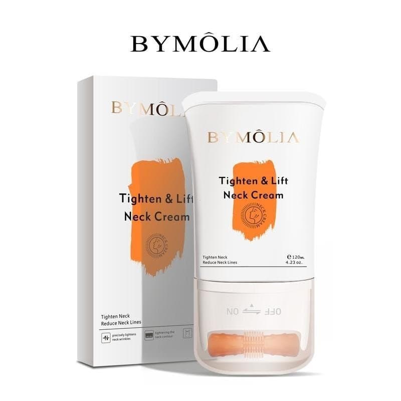 Firmador para Pescoço BYMOLIA – Efeito Tensor e Lifting para Flácida, Hidratante Antienvelhecimento para Pesc