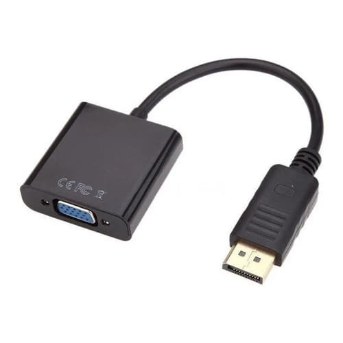 Cabo Adaptador Conversor Vídeo Displayport Para Vga Dell Hp