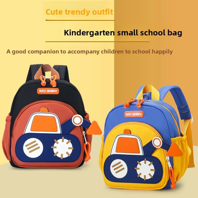 Mochila Casual com textura de jardim de infância de verão, bolsa escolar infantil