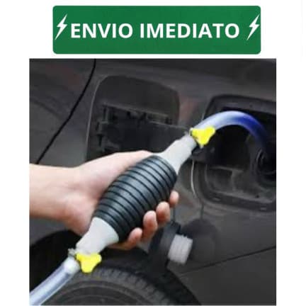 Bomba De Succao Manual Com mangueira 4 peças