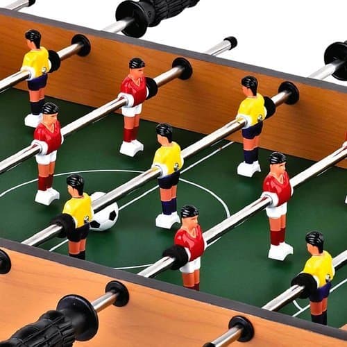 Mesa Pebolim Dobrável Compacta Portátil Jogo Futebol Mesa Divertido Família