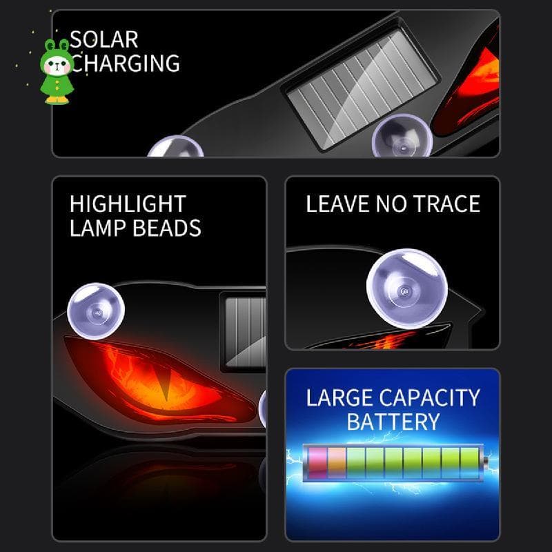 Luz Solar Para Olhos Carro , Com Brilho Automático | Sinal Dinâmico Reflexivo LED De Janela De SUV Truck Van