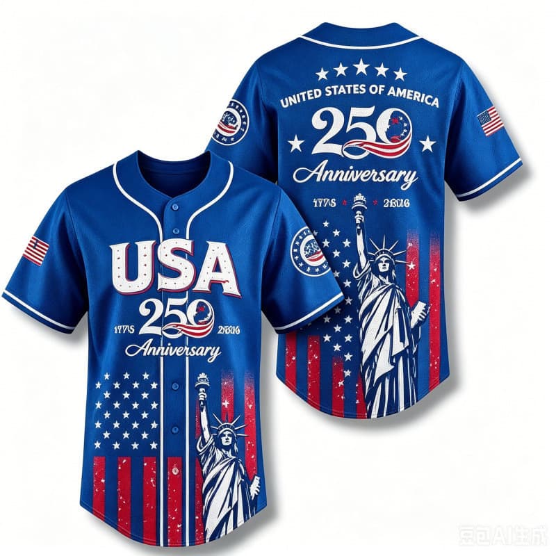 2026 Cross-Border Venda Quente Europeu Americano Independente Japonês Impresso Uniforme de Beisebol Masculino Cardigan d