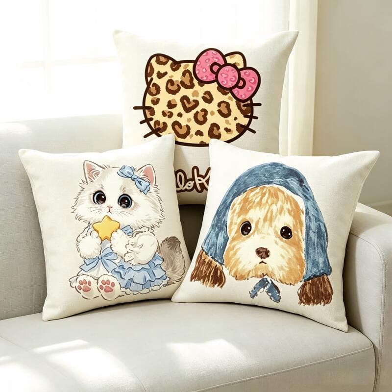 45*45CM Vários Travesseiros De Desenhos Animados(0011-0020)