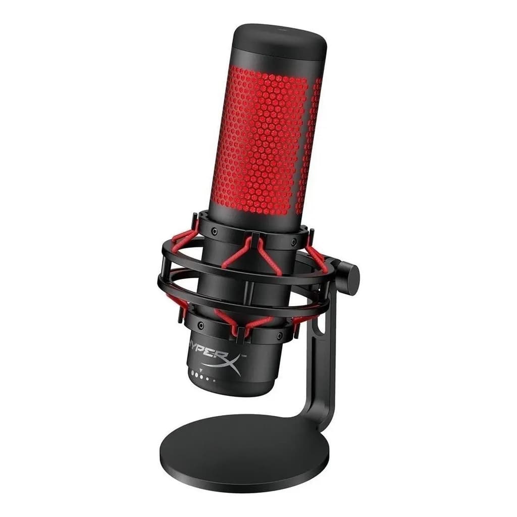 Microfone Condensador Gamer HyperX QuadCast USB