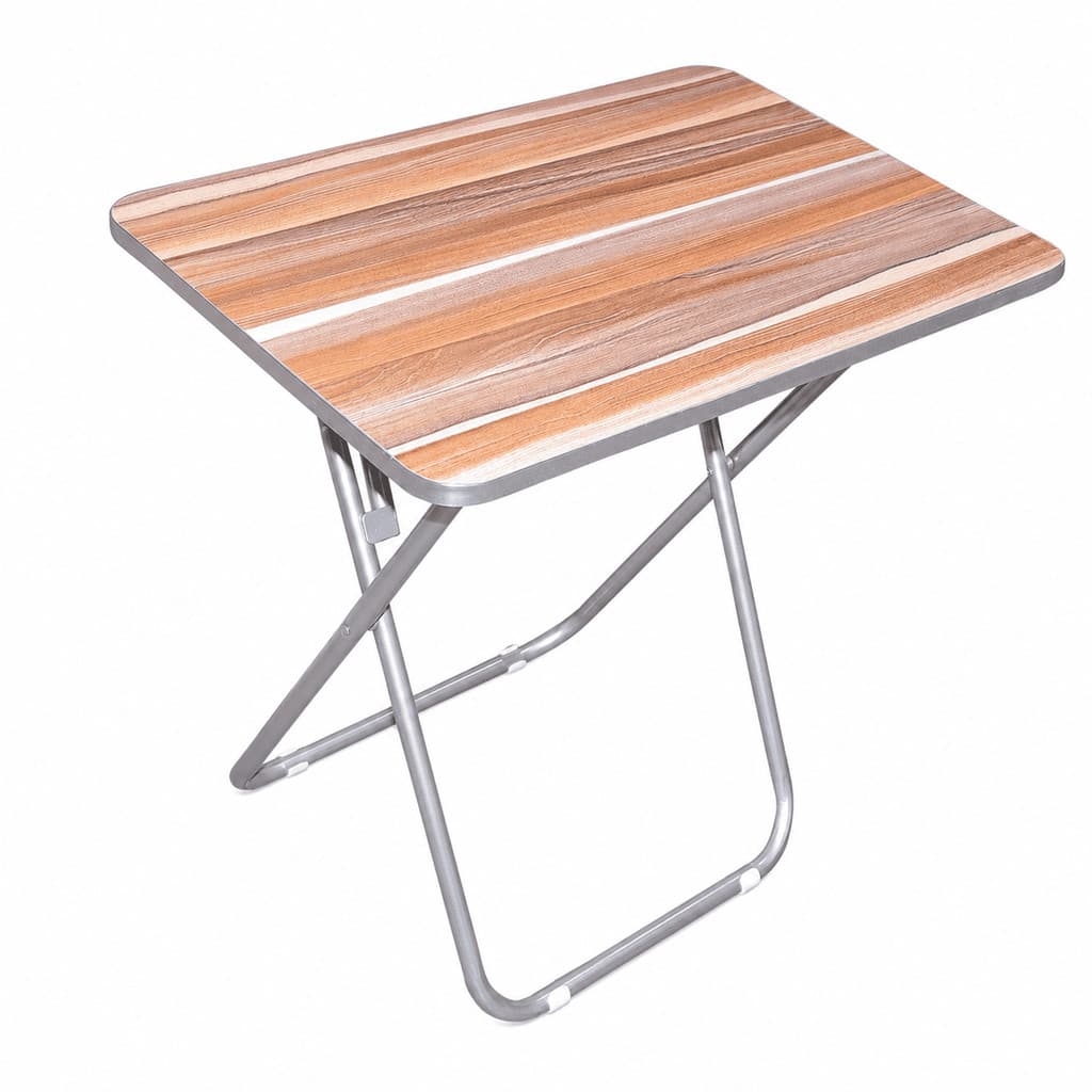 Mesa Dobrável Portátil 70x50cm Multiuso para Notebook Home Office Estudo Camping Festa e Jantar