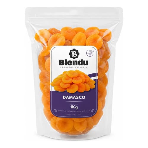 Damasco Turco Seco Natural Fruta Seca Premium 250g 500g ou 1kg
