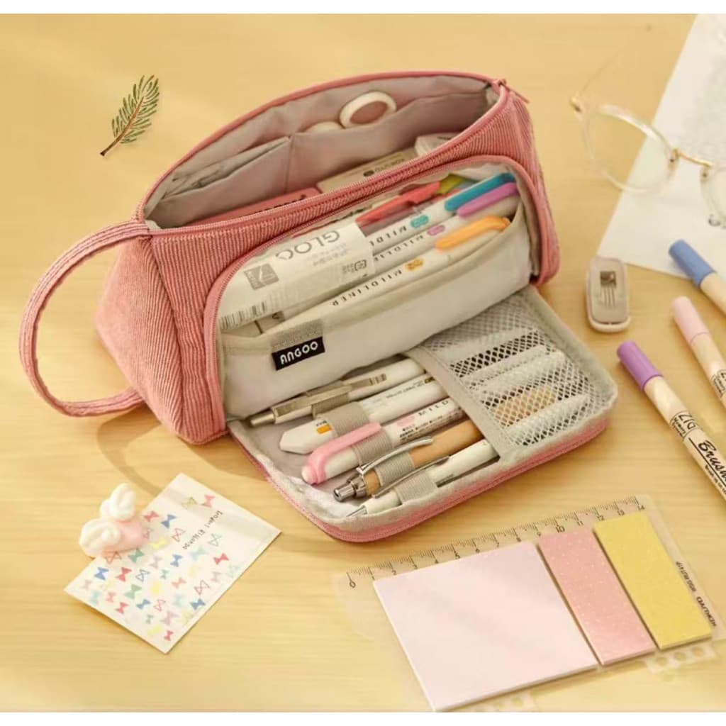 Estojo De Lápis Multifuncional Bolsa De Armazenamento Organizador Papelaria Escolar/Estojo Escolar feminino/estojo neces