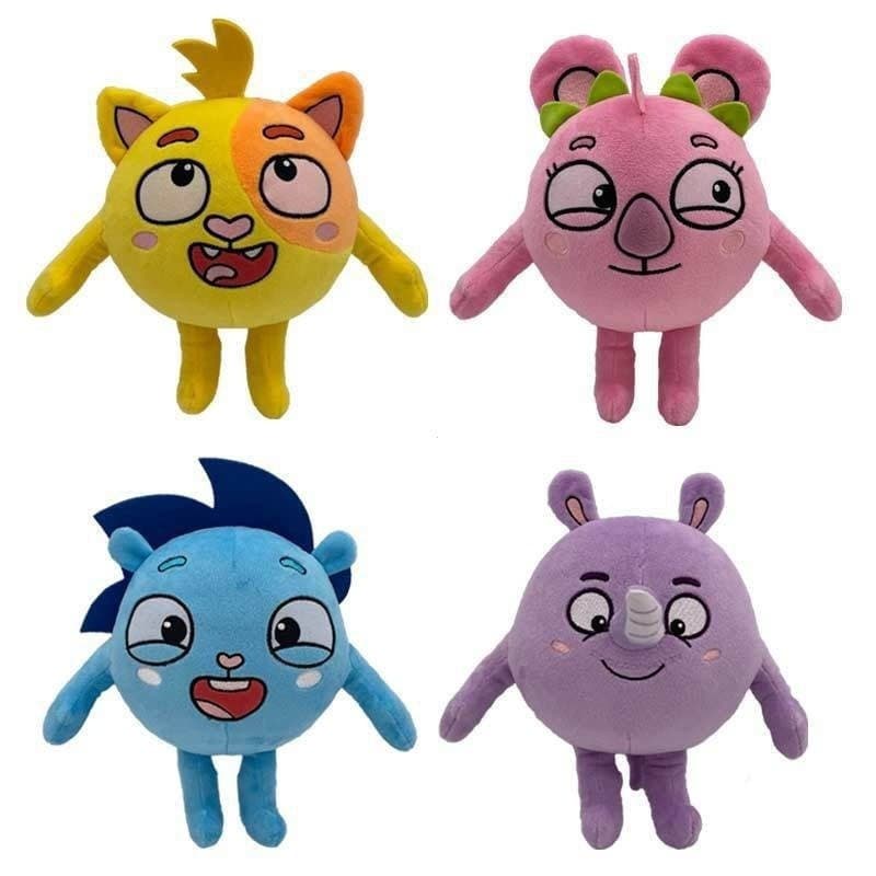 24CM novo Baby Zoo | Kids Songs Brinquedos de pelúcia para crianças dos desenhos animados bonecos ouriços animados