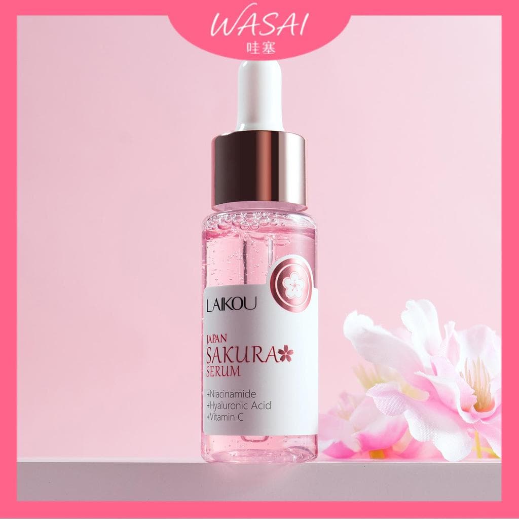 [Venda quente] LAIKOU LAIKOU Essência de Flor de Cerejeira 30ml Hidratante Hidratante Produto de Cuidados com a Pele Ess