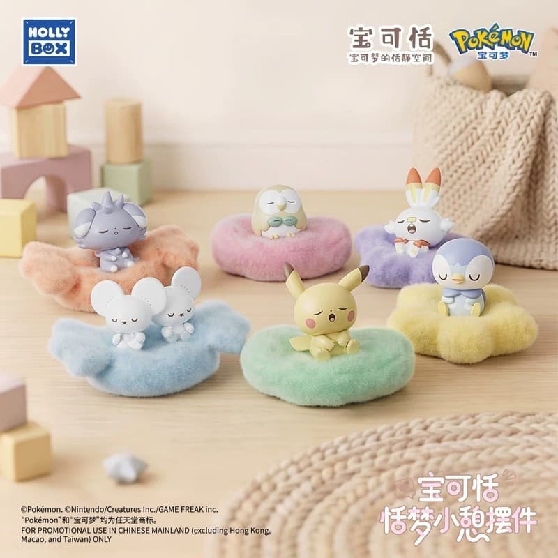 Figura Pokémon Original Momento Tranquilo Pikachu Piplup