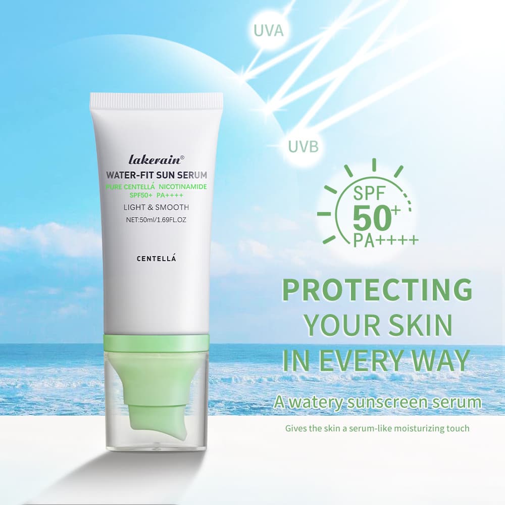 PURITO Centella Sun Lotion SPF50 , Protetor Solar Facial Coreano Com Niacinamida E Ácido Hialurônico , Acalma Hidrata A