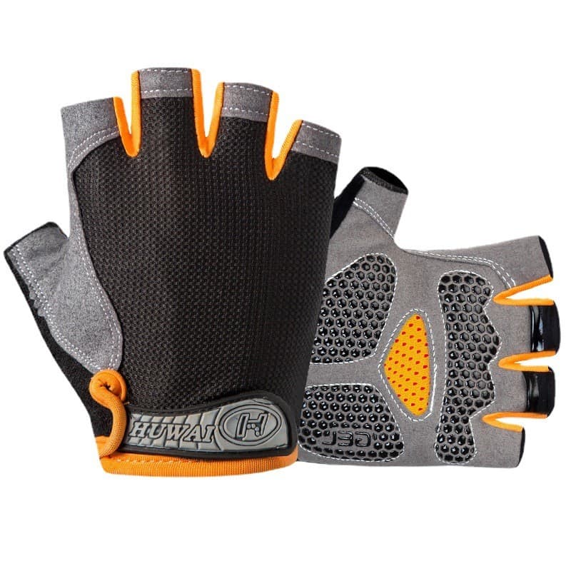 Luvas de ciclismo fitness para homens e mulheres, para treinamento esportivo ao ar livre com halteres, montanhismo, luva