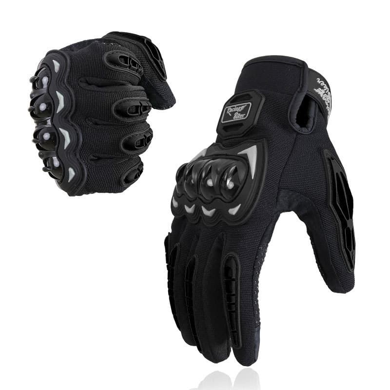 Luvas de Motociclismo com Tela Sensível ao Toque para Primavera e Verão, Luvas Protetoras Anti-Queda com Casca Rígida pa