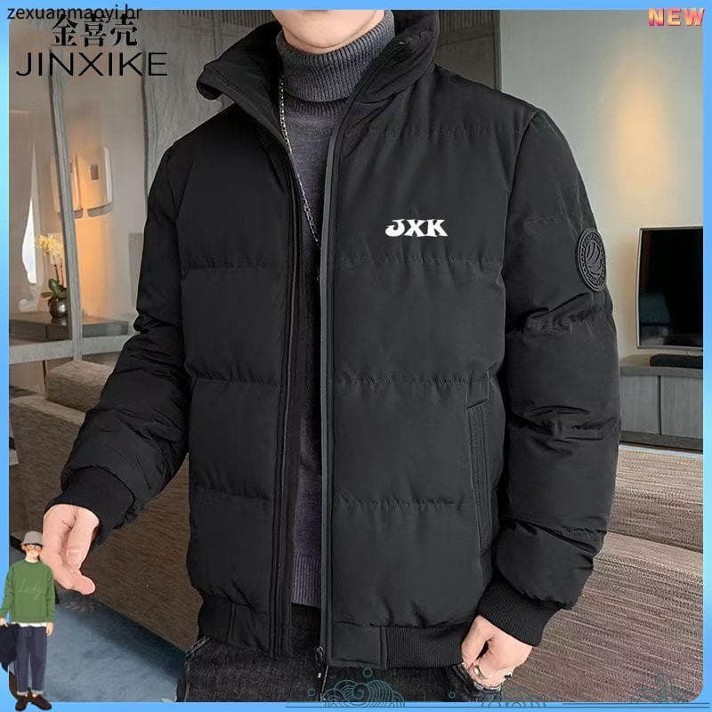 Jinxi Shell Down Jaqueta Acolchoada 2025 Masculino Novo Estilo Inverno Tamanho Grande Solto Jaqueta Acolchoada Masculina