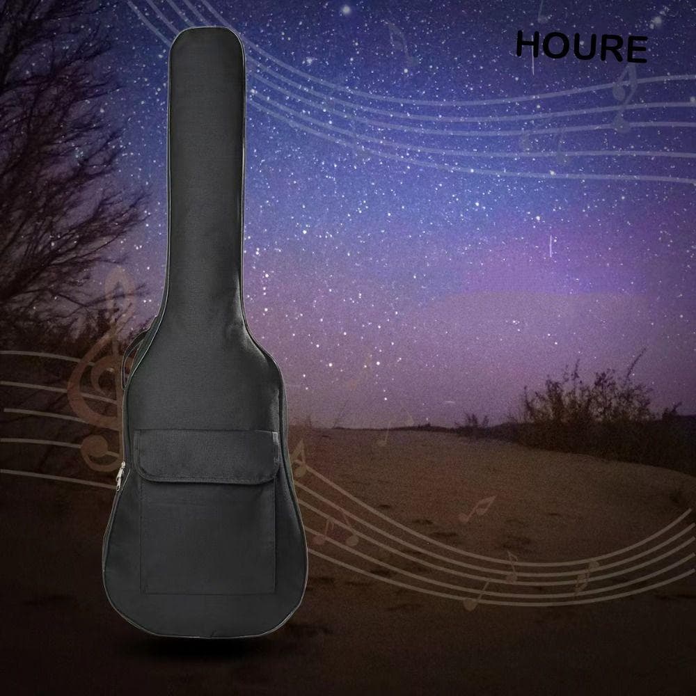 Bolsa Para Baixo Elétrico HOURE , De Guitarra À Prova D'água Em Tecido Oxford , Macia Elétrica Com Acolchoamento De 5 Mm