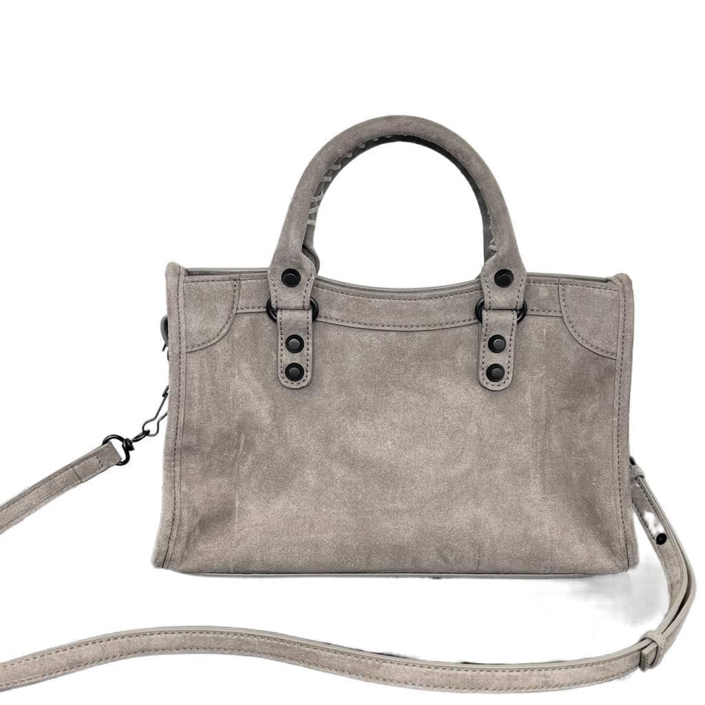 Bolsa de motocicleta com rebites popular, bolsa feminina moderna, estilo retrô francês, elegante e versátil, bolsa de om