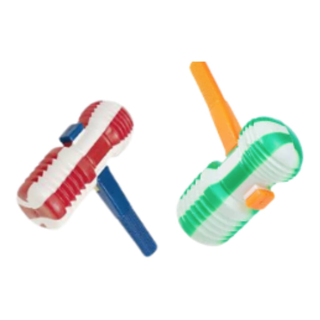 Martelo Infantil de Plástico Bicolor - Brinquedo Seguro
