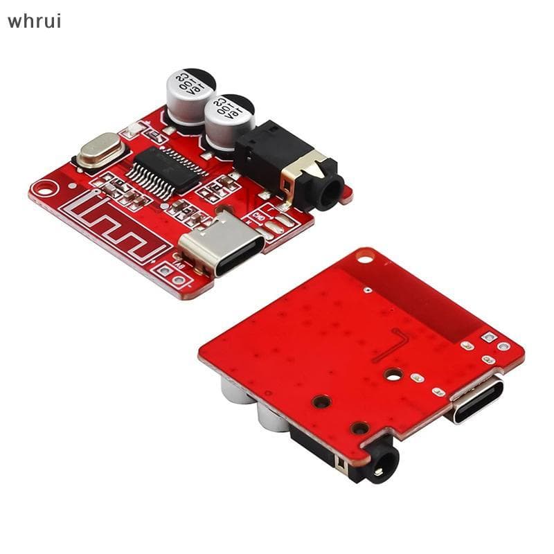 [WHRUI] Placa Receptora De Áudio , Módulo Decodificador De 5.0 MP3 Com Música Estéreo Sem Fio