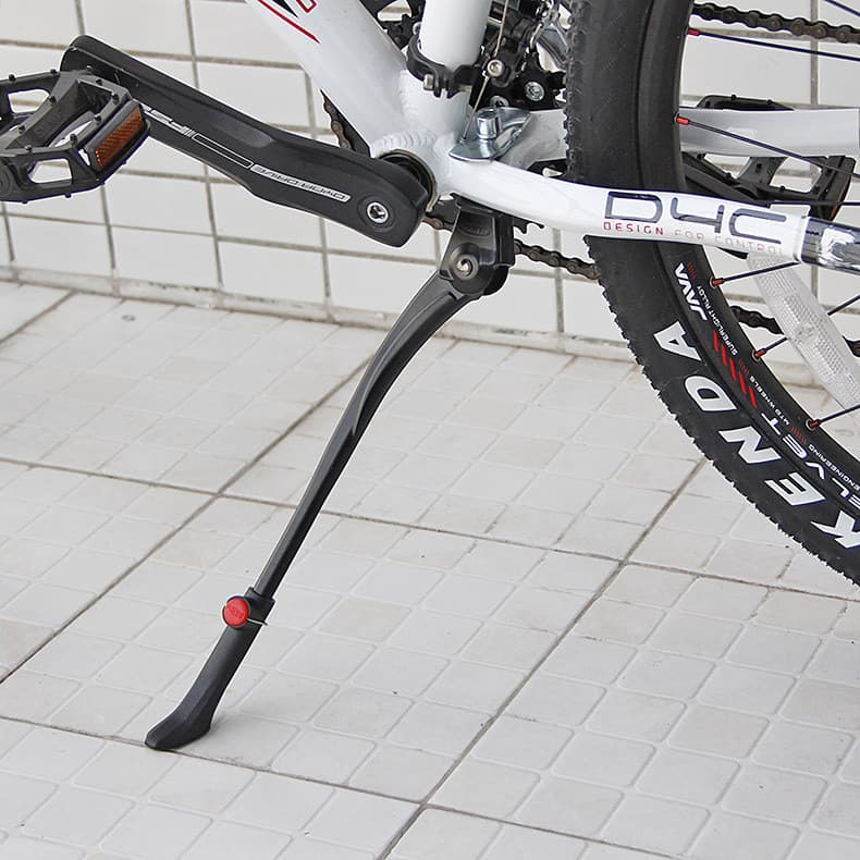 Novo estilo Mountain Bike pé suporte liga de alumínio lado pé suporte ajustável antiderrapante tipo Me