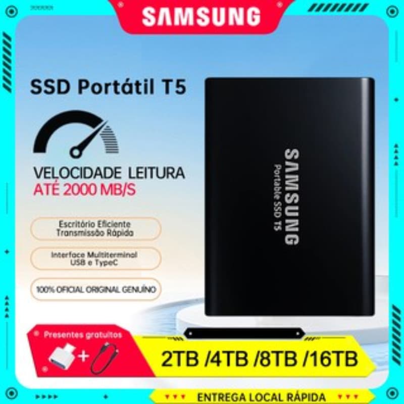 🔥🔥🔥Samsun HD Externos SSD 8TB/16TB/30TB USB3.0 Externo Hard Drive 4TB Portable Solid State Drive 1TB/2TB HDD