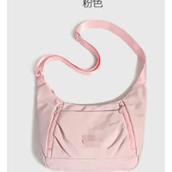 Bolsa mensageiro de bolinho feminina, bolsa feminina de grande capacidade, multibolso, leve, multifuncional, portátil, b
