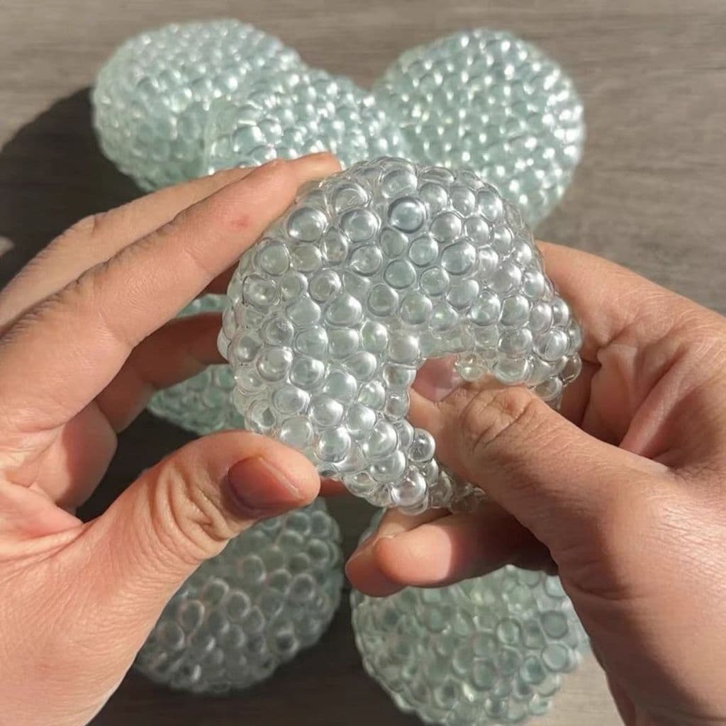 Artefato Plástico Descompressão Gelo Pele Ventilação Grânulo Brinquedo Redução20260814