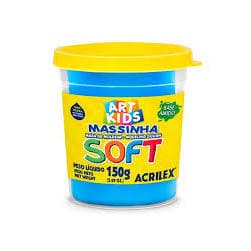 MASSA MODELAR 150G ACRILEX AZUL