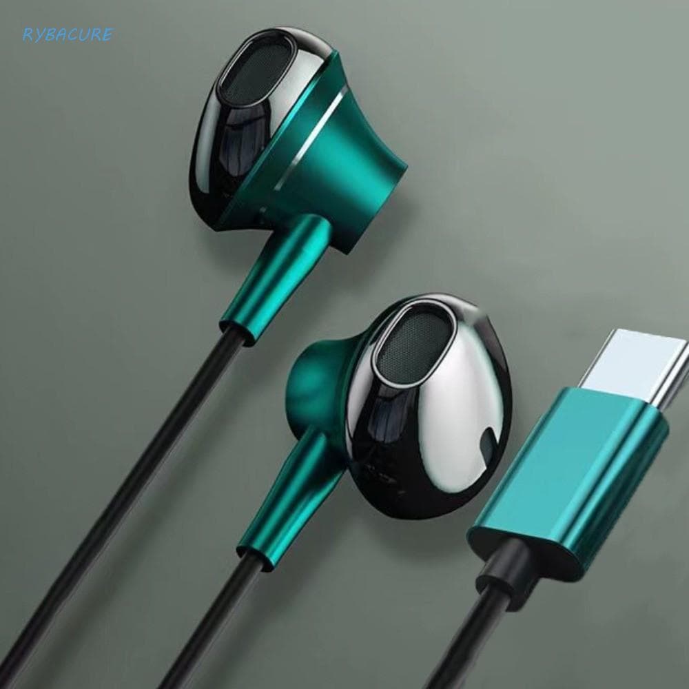 Fones De Ouvido Intra-Auriculares , Fone Estéreo HiFi Tipo C Com Fio , Cancelamento De Ruído De Graves Surround De Micro