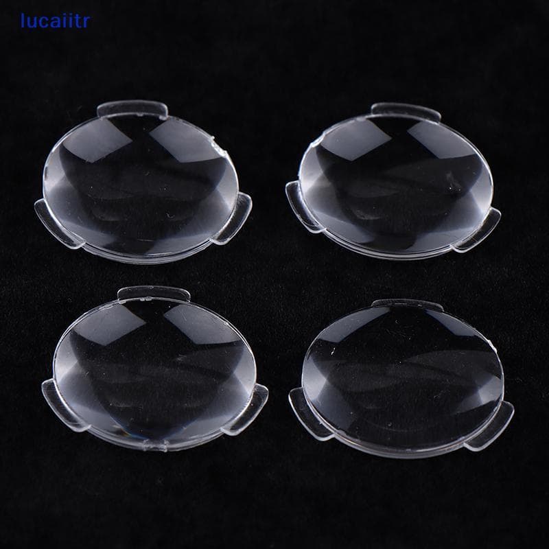 lucaiitr 10 Unidades 25x45mm Lentes Biconvexa Ultra Transparentes Para Óculos 3D De Papelão BR