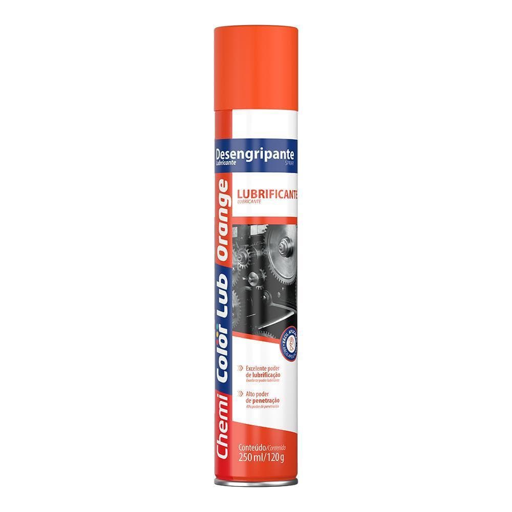 Kit 24 Desengripante Orange Chemicolor Spray 250ml Lubrificante Multiuso