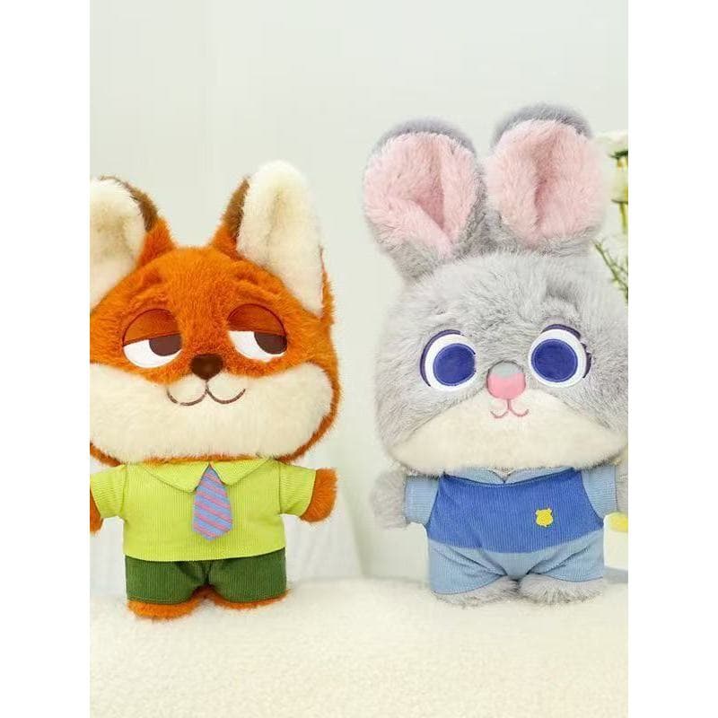 Presente bonito Animal louco Judy Nick coelho xerife brinquedo de pelúcia boneca atacado infantil Mini