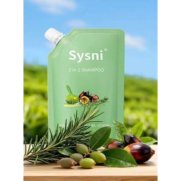 Shampoo de Alecrim, Biotina e Aminoácidos, Shampoo para Cabelos Ralos em Mulheres e Homens com Queda de Cabelo, Óleo de