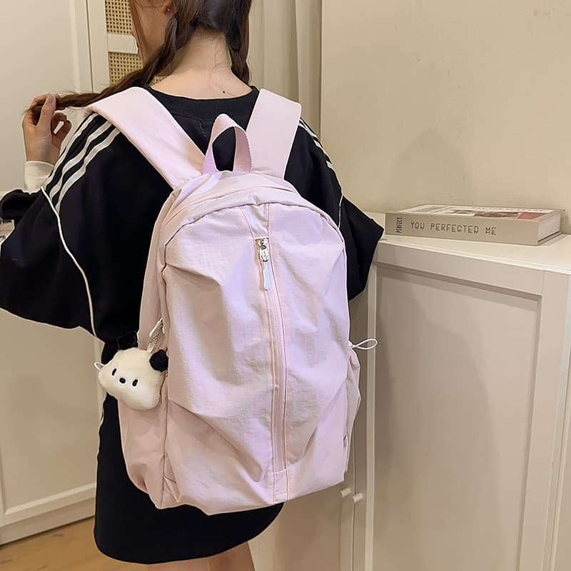 Moda leve estudante mochila impermeável mochila de grande capacidade caminhadas ao ar livre saco de viagem