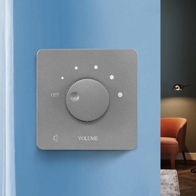 Interruptor de ajuste de volume oculto tipo 86, interruptor de controle de volume, painel de ajuste de áudio para alto-f