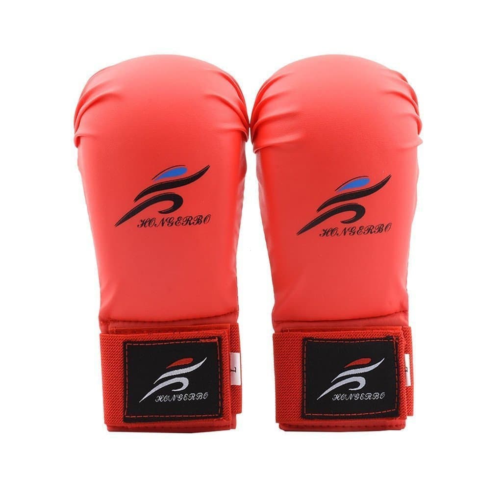 Luvas de Karatê Adequadas para Crianças e Adultos Equipamento de Proteção para Mãos Sanda Boxe