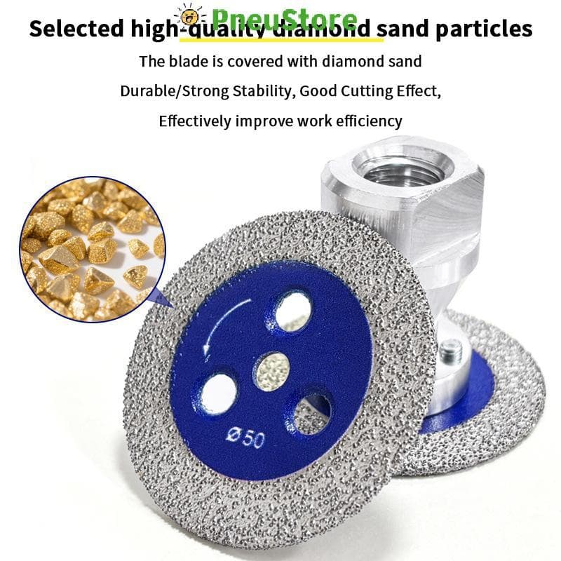 haostone M14 Serra de Diamante Com Flange Removível Disco de Corte Turbo Para Granito Mármore Cerâmica Concreto Moagem E