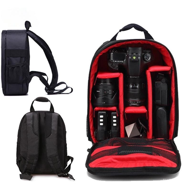 Abongbanghn Câmera SLR À Prova D'água Soft Case Bolsas Mochila Para