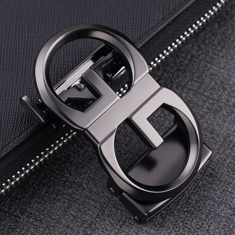 Homens único cinto cabeça liga Material fivela automática na moda negócios Casual fivela separada acessórios de cabeça s