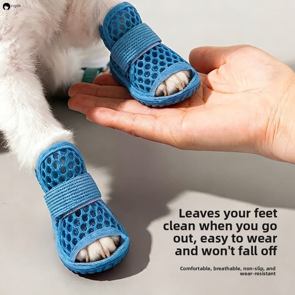 Sapatos De Caminhada Para Cães De Raça Pequena , Proteção Macia De Patas De Pavimento Quente , Caminhadas Em Terrenos