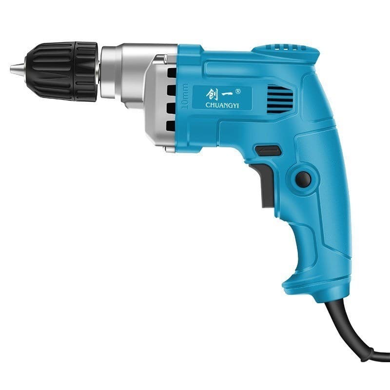 Furadeira elétrica doméstica, 220V, grau Industrial, furadeira elétrica de impacto, parede, multifuncional, chave de fen