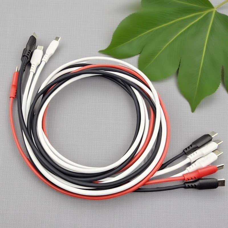 Cabo de Silicone líquido Super macio tipo C para c pd60w suporte para cabo de dados 15 16 outros carregamentos de celula