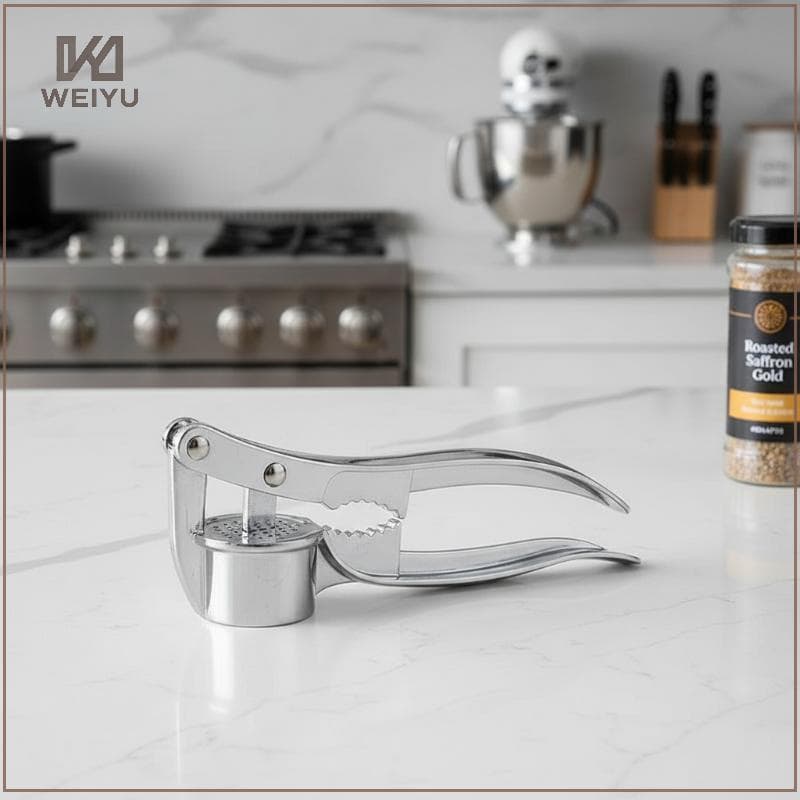 Prensa De Alho WEIYU , Espremedor Triturador De Cozinha À Prova De Ferrugem Premium Com Alça Ergonômica , Gengibre Boa A