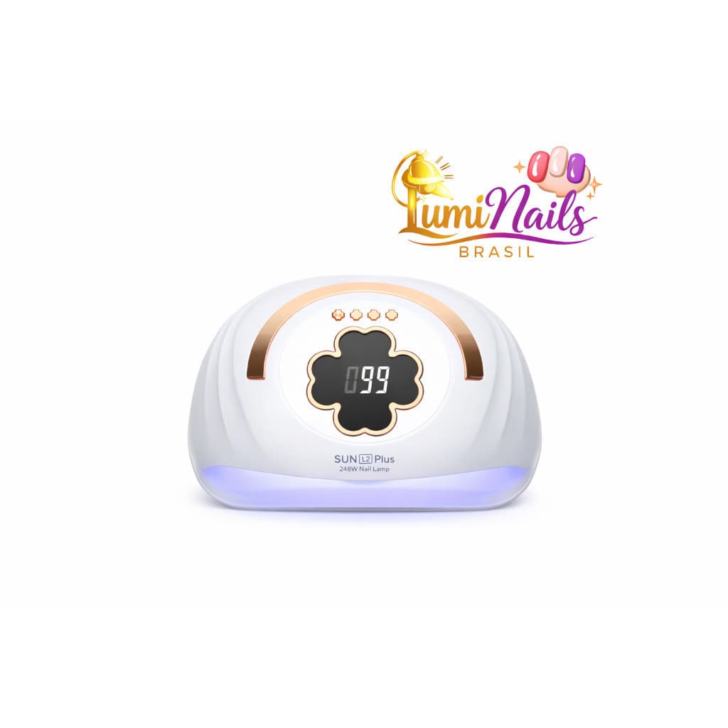 Cabine UV LED 248W Profissional Secador de Unha com Sensor Digital 4 Tempos
