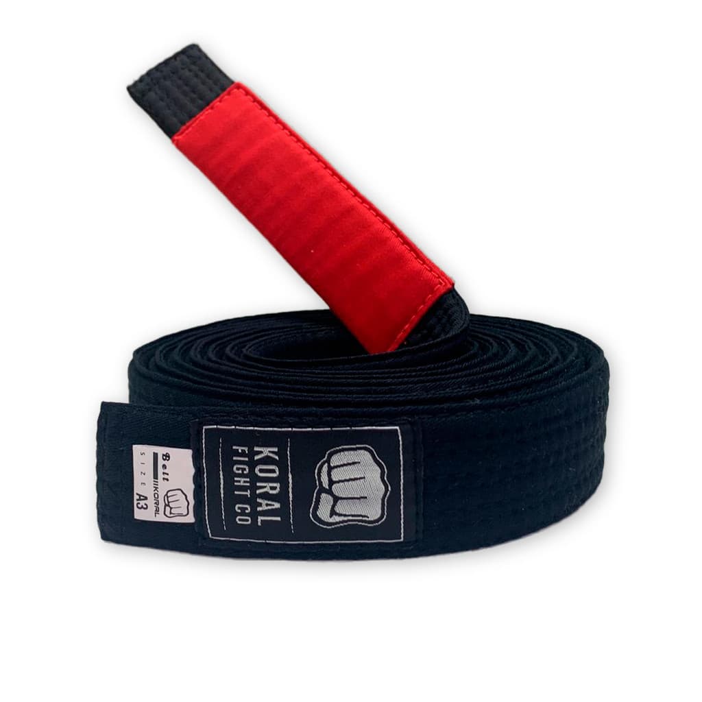 Faixa Jiu-Jitsu Preta ALL Black Adulto Koral