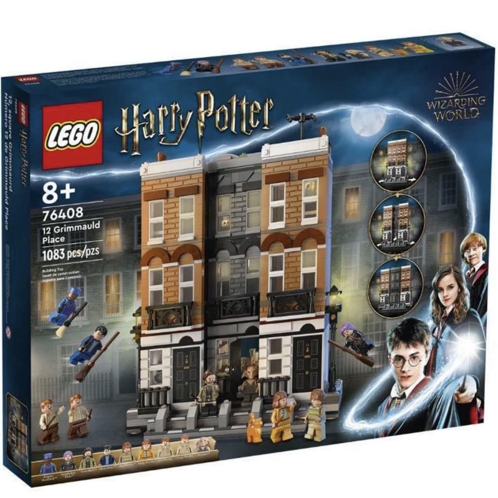 2026 Novo Estilo [LEGO LEGO 76408 Glimo Square Harry Potter Series Blocos de Construção Montados Genuínos Homens Mulhere