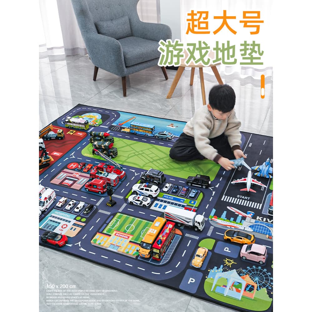Kawei City estacionamento tapetes infantis rastejando adequados para carros de brinquedo 2026 brinquedos infantis menino